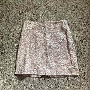 NEW Target Wild Fable Cheetah Print Skirt